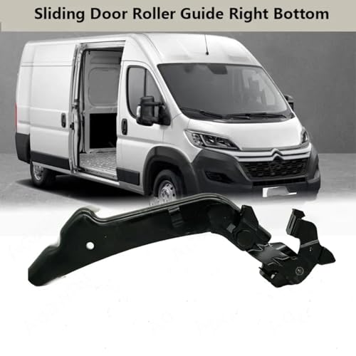 Polea de riel de puerta lateral y rodillo guía inferior para Citroen Jumper III 2006-2019 3
