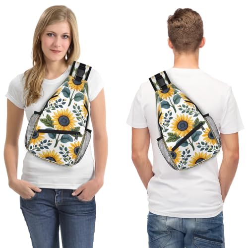 Bolso tipo Sling casual para hombre y mujer miniatura 7