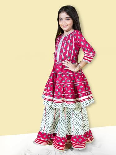 Image of Naughty Ninos Girls Kurta Sharara Set