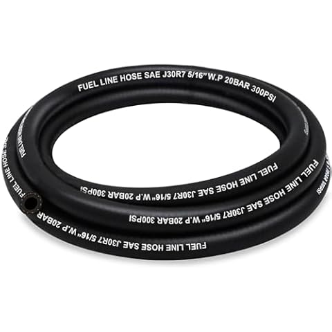 HOUSUN Fuel Line 5/16 Inch ID, Fuel Hose 10FT, J30R7 Fuel Line Hose NBR for Automotive Fuel Systems Engines. Cover