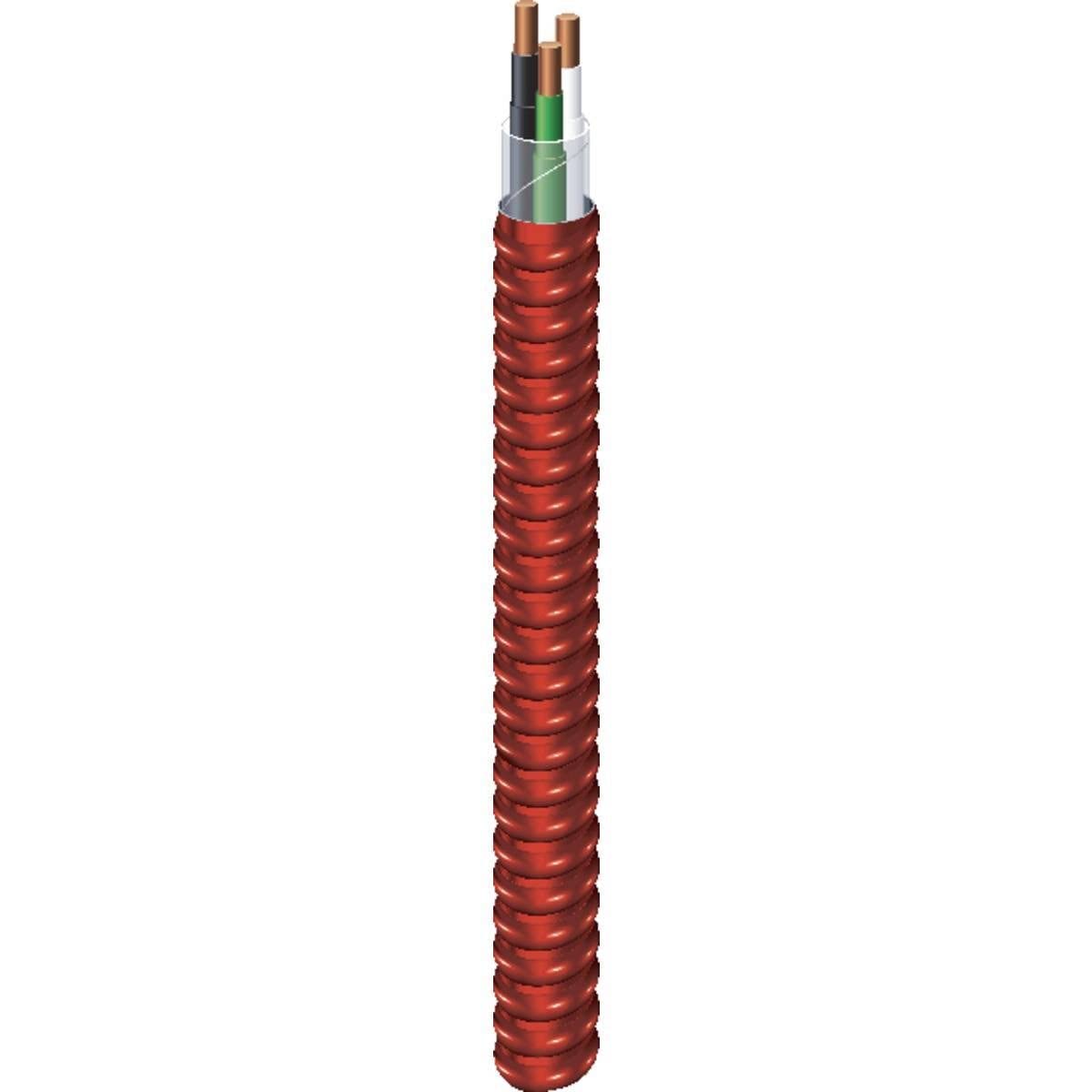 16/2 Metal Clad Fire Alarm, 600 Volt, 2 Conductor with Ground Control Cable (1000 FT Reel)