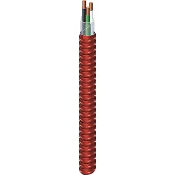 16/2 Metal Clad Fire Alarm, 600 Volt, 2 Conductor with Ground Control Cable 250 FT Coil