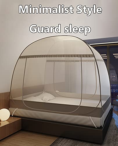 Moustiquaire pliable pop-up anti-chute structure auto-déployante pour matelas - 6