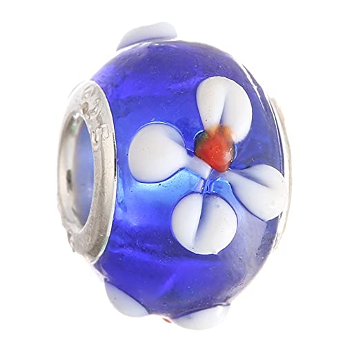 Abalorios europeos con gran agujero para evitar atascos en la creación de pulseras DIY 5