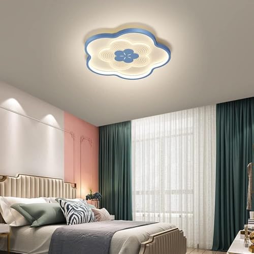 Plafonnier LED acrylique fleur lustre moderne suspension salon cuisine et salle