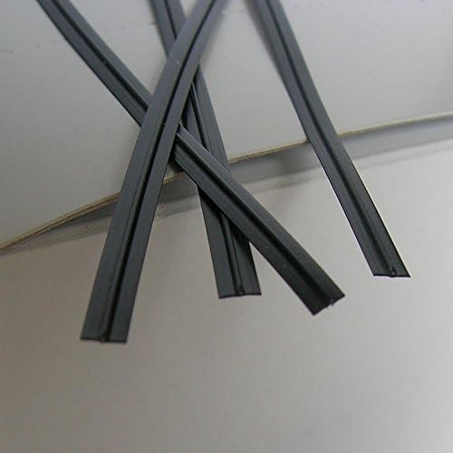 Weststone 100pcs 7" (18cm) Plastic Black Twist Ties - Flat image 5