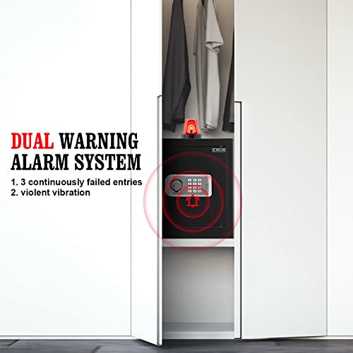 Home Safe Fireproof Waterproof,Fireproof Safe With Digital Keypad,Security Large Safe Box For Documents Money Gun And Other Personal Items(1.8 Cuft Black) #TOP5