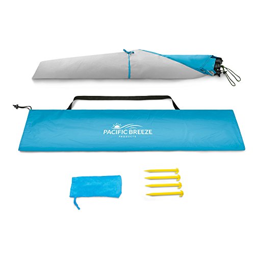Pacific Breeze Easy Setup Beach Tent Deluxe Xl, Spf 50+ Pop Up Beach Tent Provides Shade From The Sun For 4+ People #TOP4