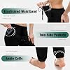 Joggers con bolsillos para mujer, pantalones deportivos con cordón 8