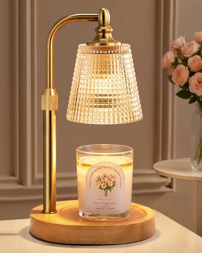 Candle Warmer Lamp with Timer Dimmer Birthday Gifts for Women Home Decor
