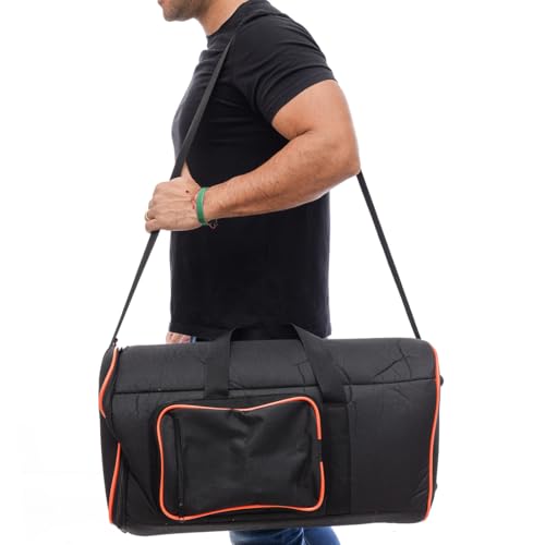 Bolsa Case Capa Triboshop Compatível Com Som Partybox 120 Club Bolso para Acessórios - Resistente a