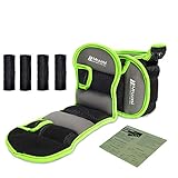 Novità 2021 Cavigliere Pesi Con Pesi Per Caviglie Regolabili 0.54-1.8kg(1 Paio). Set Polsiere Pesi...