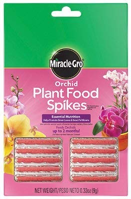 Miracle-Gro Orchid Fertilizer Spikes 10/PK12, 32 Fl Oz