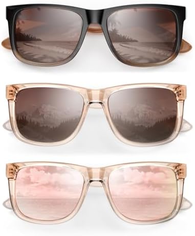 Polarized Sunglasses for Women Trendy Classic Retro Designer Sunglasses Men Vintage Fashion UV400 Protection