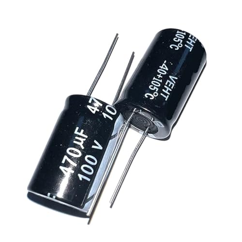 Condensateurs en aluminium 100V 470uF haute performance pour un filtrage de tension stable