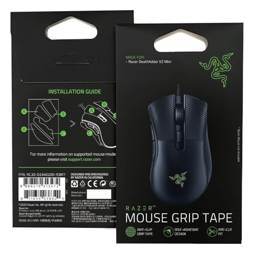 Razer DeathAdder V2 Mini fita antiderrapante para rato, design au...