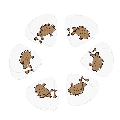 Médiator de guitare d’animation sanglier sauvage 12 médiators tendance et durables dans une boîte pour ukulélé guitare électrique basse - Les Beatles, Paul McCartney, John Lennon, RIngo Starr, George Harrison Médiator de guitare d'animation sanglier sauvage 12 médiators tendance et durables dans une boîte pour ukulélé guitare électrique basse – Image 3
