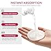 2000 PCS Ultra Soft Cotton Rounds, Stitched, Double-Layered, Hypoallergenic, Lint-Free, 20 Pack with 100 Count Each, Premium Facial Cleansing Pads for Face, Eye Makeup Removal