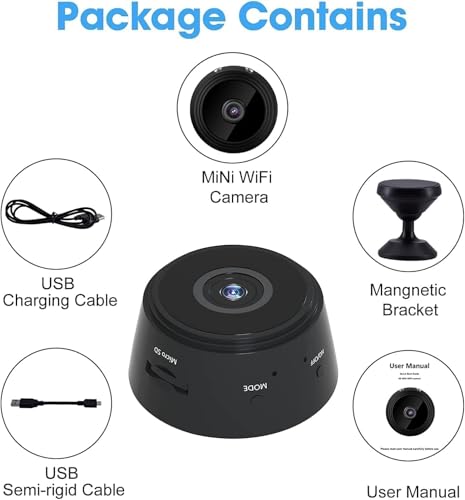 Image of 2026 New Pixie-Lens Pro Security Camera, Full HD 1080p Resolution, Night Vision Mode, Magnetic Base for Easy Installation, Remote Access via iOS & Android app, Pixielens Security Camera
