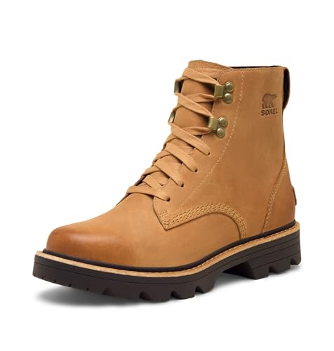 Sorel Women's Revel RD Boot Lace Waterproof, Tawny Buff/Blackened Brown, 7.5 by Sorel - Used condition - CA$109.34