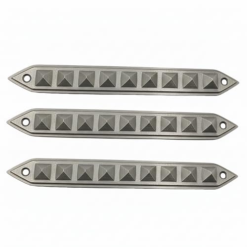 Image of Lead 9 Pyramid Strip |Size- 7Inch Approx |Weight of 1 Pyramid Strip- 150gm Approx |Strip with Pyramid Design for Correcting Corner | Home & Spritual Decor | Vastu Remedy Tool | Pack of 3