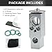 Car A/C Expansion Valve Kit –A/C System Repair Accessories,80213-TF0-G01、80211-TP5-H11、80221TZ3A41, Includes O-Rings & Foam Tape, For Lexus, Honda, Toyota, Suzuki, Jaguar, Land Rove (Kit, Count, 1)