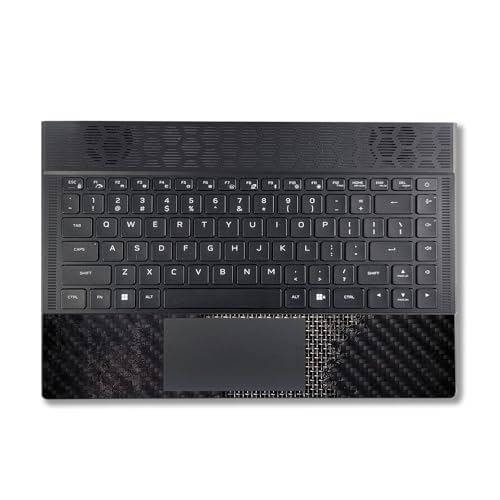 Image of MightySkins Carbon Fiber Skin Compatible with Alienware X14 R2 (2023) Full Wrap Kit - Ripped | Protective, Durable Textured Carbon Fiber Finish | Easy to Apply & Change Styles | Made in The USA