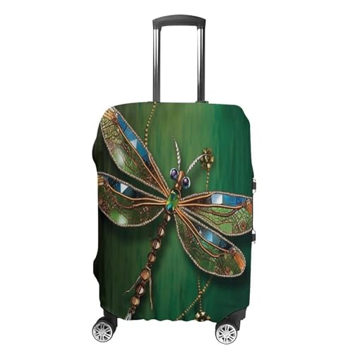 Housse de bagage résistant aux rayures lavable pour valise de voyage élastique blanche S