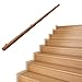QHYXT 1Ft - 20 Fuß Handlebigkeitskit. Kiefer Anti-Rutsch-Treppe Handlauf, Heimkindergarten-Leitplanken-Korridor Gegen Die Wand Ältere Villa-Baudoft Kinder Handläufe/1Ft/30Cm