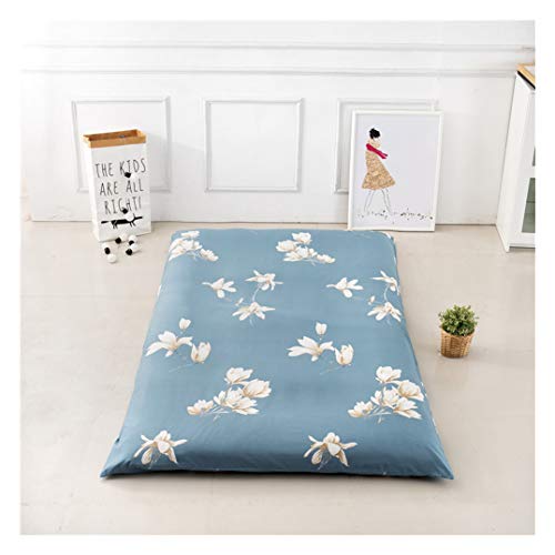 Housse de matelas avec fermeture éclair, protège-matelas anti-poussière, convient pour matelas futon, matelas tatami, matelas doux, jusqu'à 10 cm (3,9...