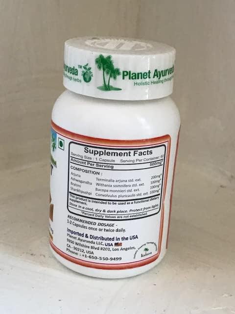 Planet Ayurveda Heart Care Pack - Ayurvedic Remedy (in USA)