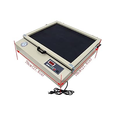 INTSUPERMAI Screen Printing Vacuum Exposure Unit Screen Printing Exposing Area 19.623.6inch Screen Printing Exposure Equipment 110V