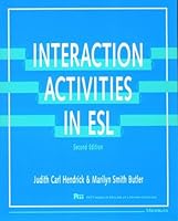 Interaction Activities in Esl (Pitt Series in English As a Second Language) 0472081691 Book Cover