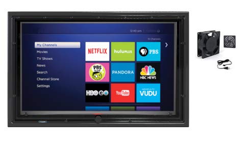 The TV Shield 19-32 Inch Outdoor TV Box with Anti-Glare and Cooling Fan