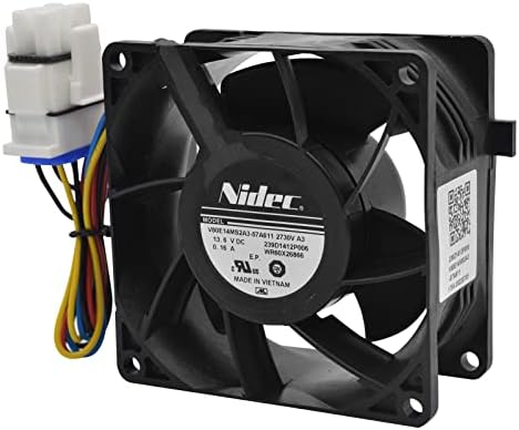 WR60X26866 Refrigerator Evaporator Fan Motor Fit (OEM) for Almost All GE Refrigerators Replace# WR60X26033, WR60X10341, WR60X10356, WR60X10357, WR60X24303-15 Years Warranty