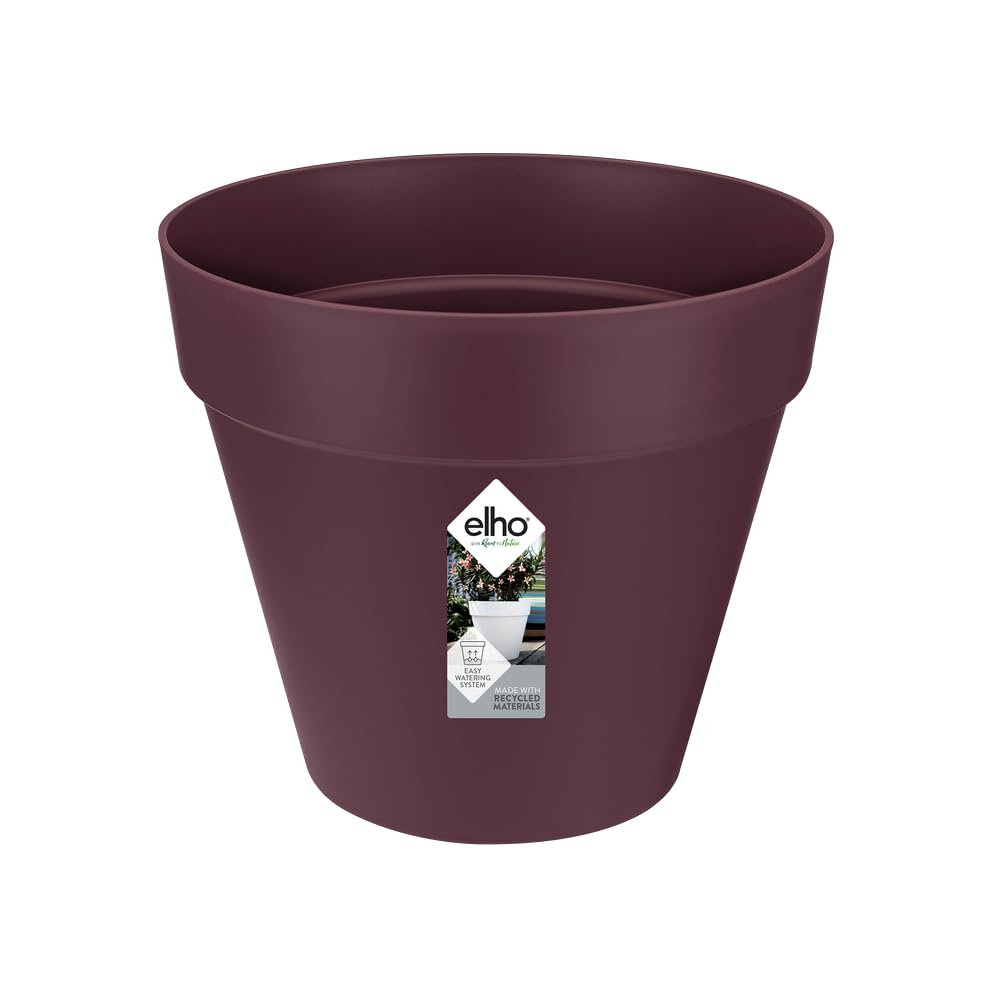 elho Loft Urban Round 20 - Flower Pot for Outdoor - Ø 19.3 x H 17.5 cm - Purple/Lavender Lilac — view 10