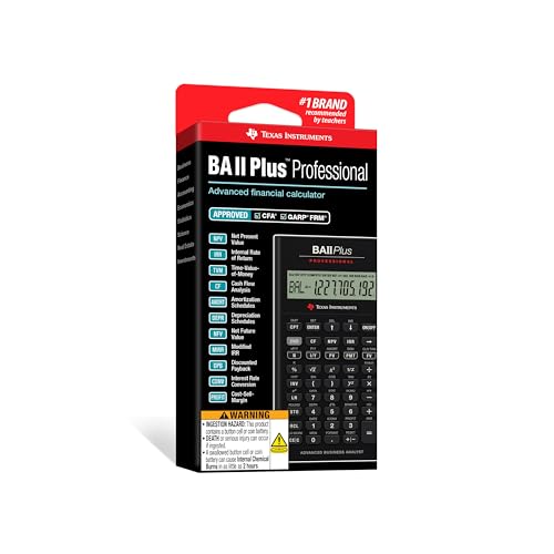 BA II Plus Professional Financial Calculator Texas Instruments | Advanced financial calculator; Powerful computation functions - image 7