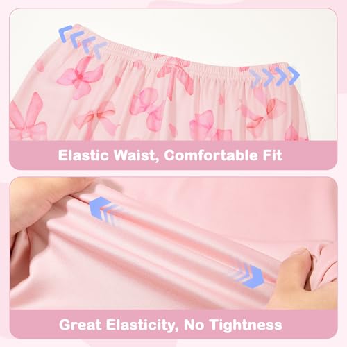 Image of FIOBEE Girls Pajamas Sets 2PCS Summer Pajama Sleepwear Kids Pjs Clothes Short Sleeve for Teen Girl Size 3-14