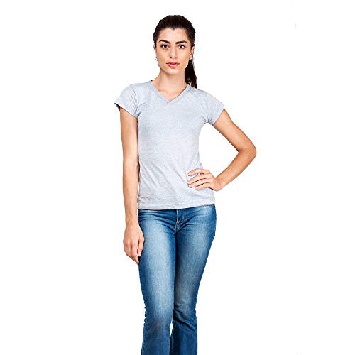 Kit com 5 Blusas Femininas Part.B Decote V