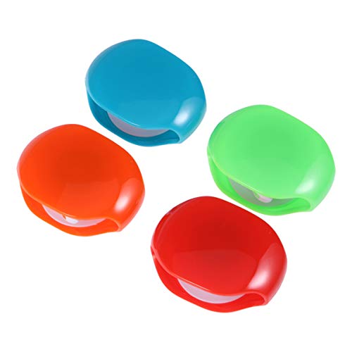4 stücke automatische kabelaufwicklung kopfhörer veranstalter kopfhörer kabel clip kopfhörer lagerung (rot + grün + blau + orange)