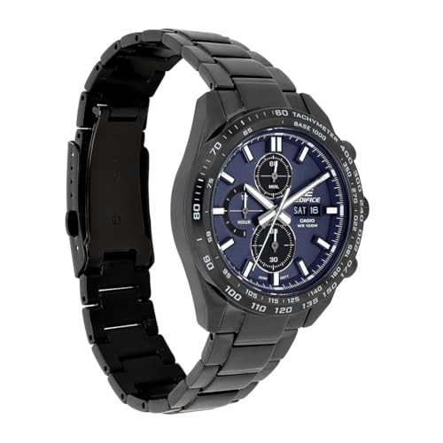 Image of Casio Edifice EFR-574DC-2AVUDF Analog Black Watch Men (ED698)