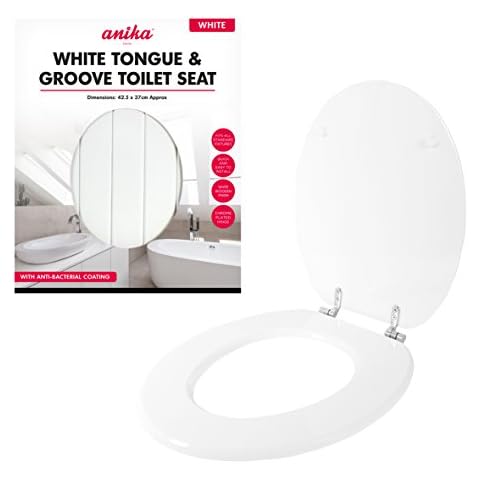 Anika 92290 Wooden Toilet Seat and Lid Cover