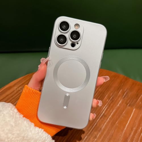 Coque magnétique iPhone 12 avec protection d'objectif photo