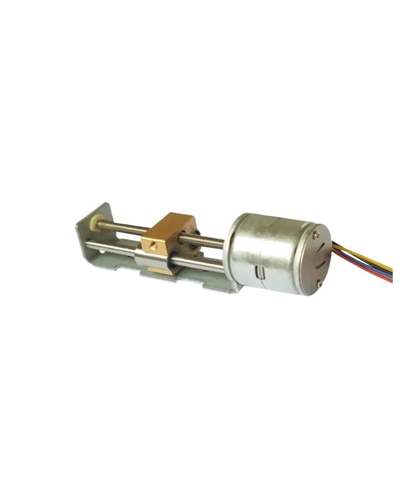 AARTERZZA DC 5V/12V 15mm/20mm Stepper Stepping Electronic Starter A 35mm Stroke Stroke Linear Screw Nut Slider 2-Phase 4-Wire(A 35mm Stroke)