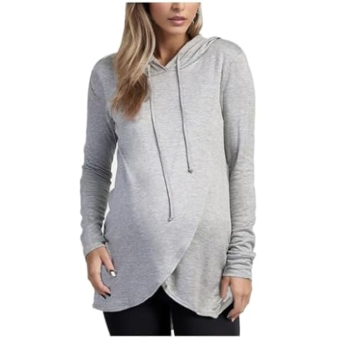 MaNMaNing Long Sleeve Maternity Tops Cover