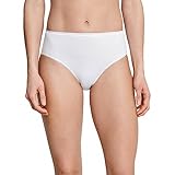Schiesser Damen Slip Baumwolle Stretch Essentials Unterwäsche Slip (3er Pack), Weiß, 42
