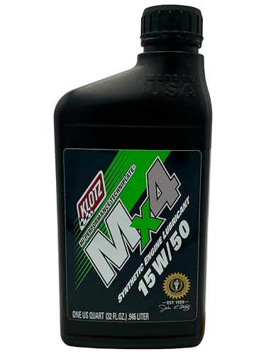 Klotz MX-4 TechniPlate 15W-50 Synthetic Motor Oil 1 Quart