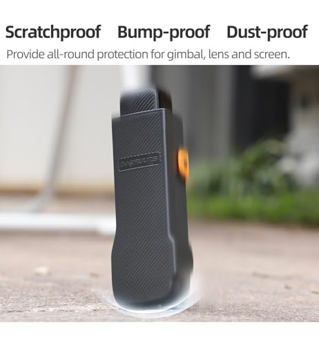Protector de lente DJI Pocket 3 contra arañazos con correa de silicona 4