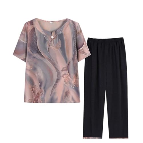 T-shirt femme ample fini les plis grace au tissu infroissable a manches courtes decontracte