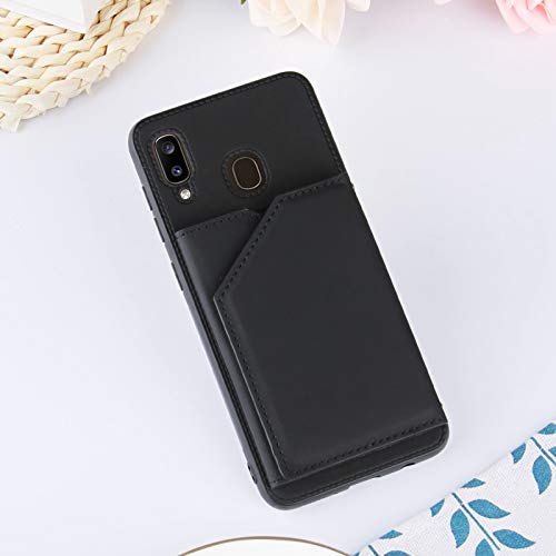 MOONCASE Capa Carteira para Samsung Galaxy A20 / A30, Fecho Magnético Durável À Prova de Choque com